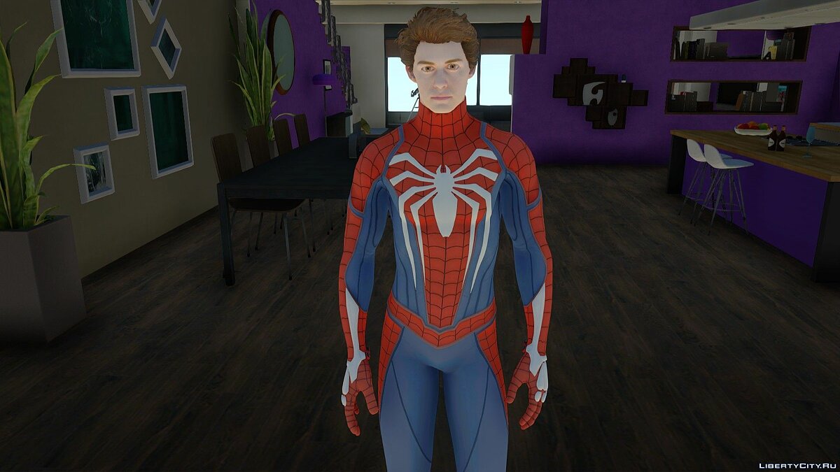 SpiderMan PS4 (Armored Advanced Suit) - GTA5-Mods.com