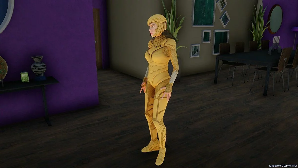 Чудо-женщина в броне Золотого Орла / GTA San Andreas