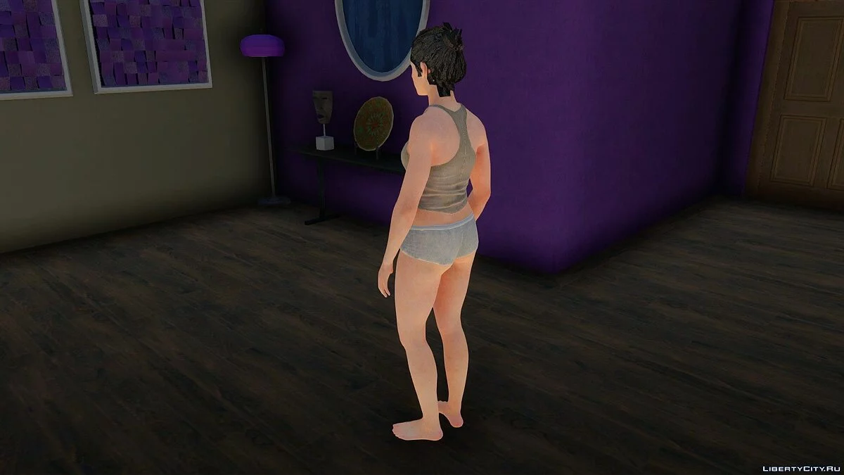 Dina from The Last of Us 2 / GTA San Andreas