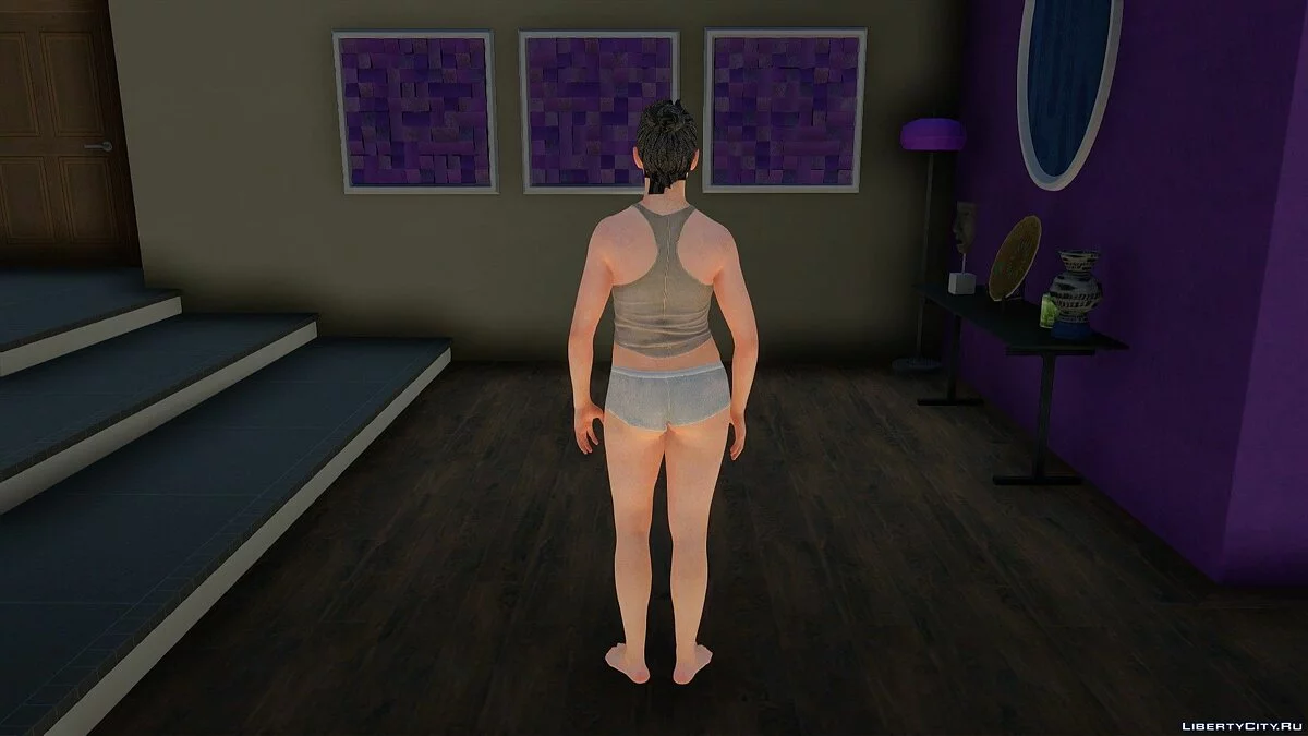 Dina from The Last of Us 2 / GTA San Andreas