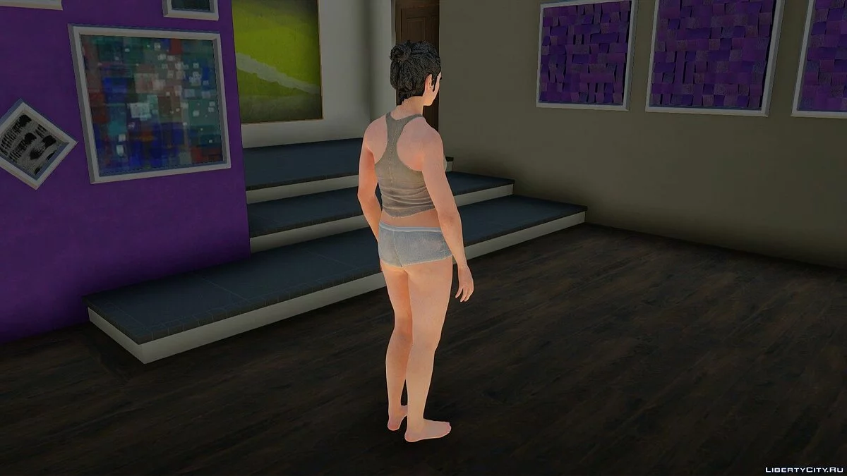 Dina from The Last of Us 2 / GTA San Andreas