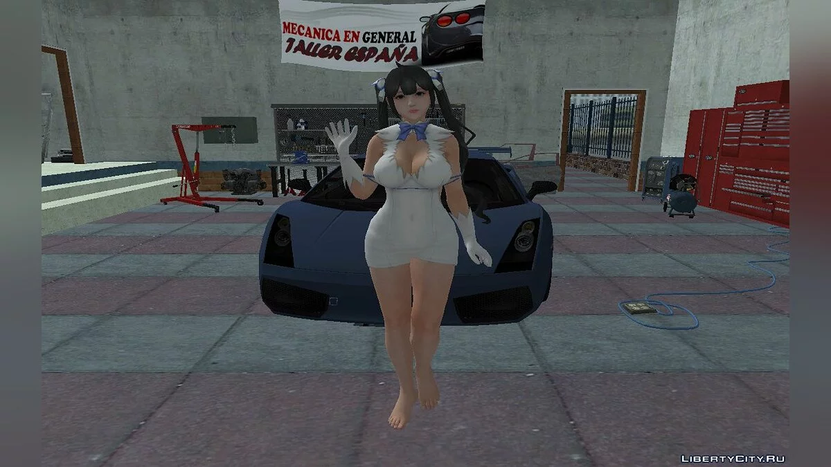 МОД Honoka Hestia для DOA / GTA San Andreas