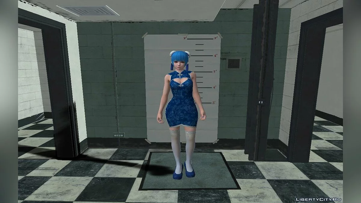 DOA6 Кула Спокуслива Мандаринова Сукня Мешмод / GTA San Andreas