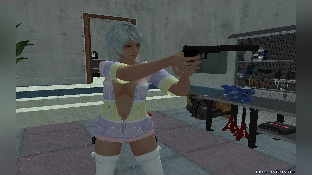 DOAXVV Patty Lockere Flauschige Parka / GTA San Andreas