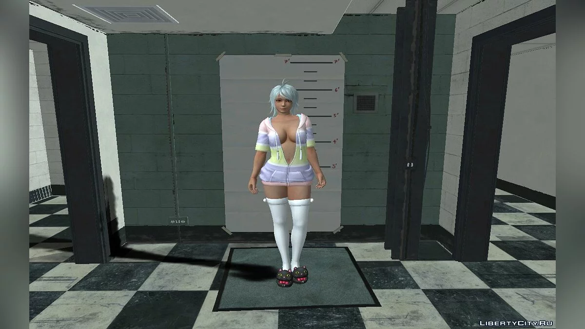 DOAXVV Patty Lockere Flauschige Parka / GTA San Andreas