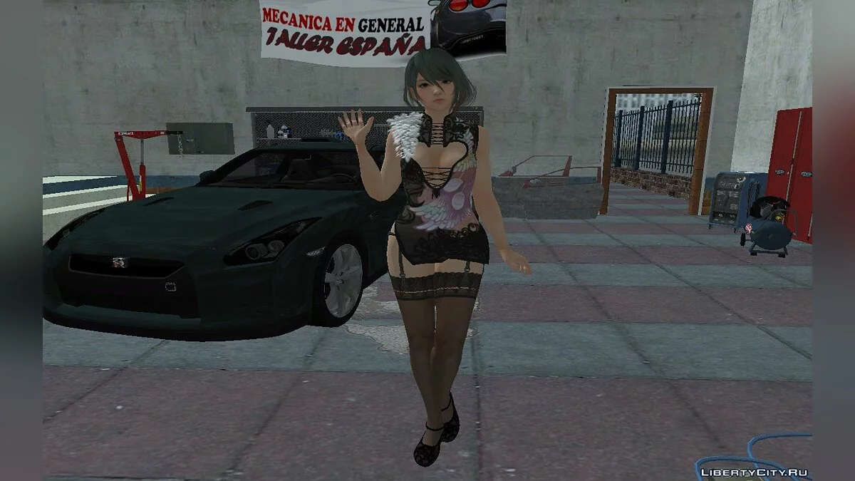 DOAXVV تامكي شبح التنين الأسود / جي تي إيه سان أندرياس