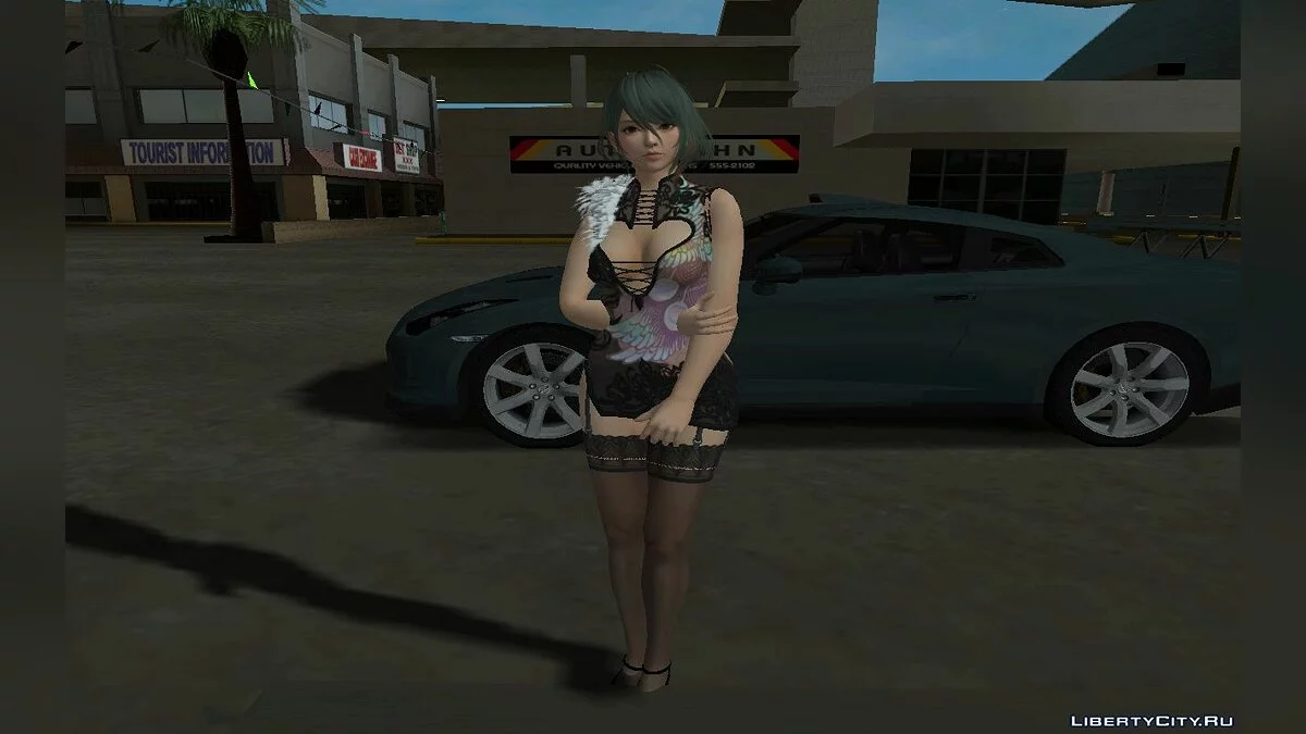 DOAXVV تامكي شبح التنين الأسود / جي تي إيه سان أندرياس