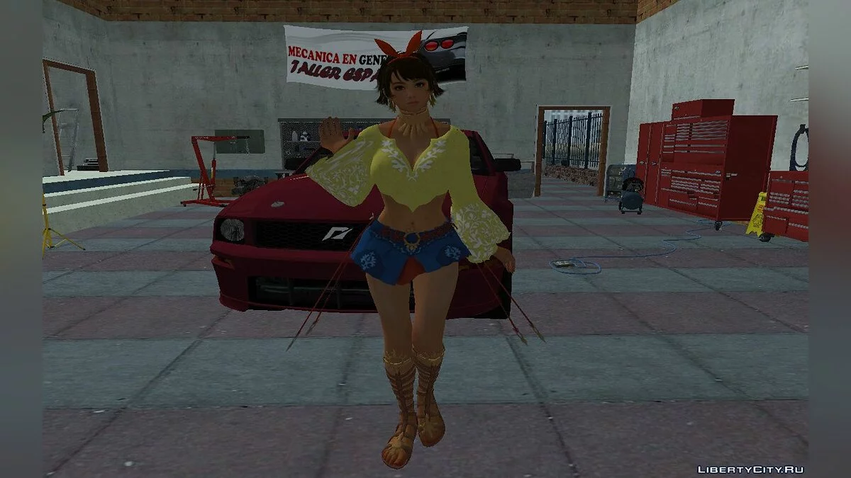 Josie Rizal aus Tekken 7 / GTA San Andreas