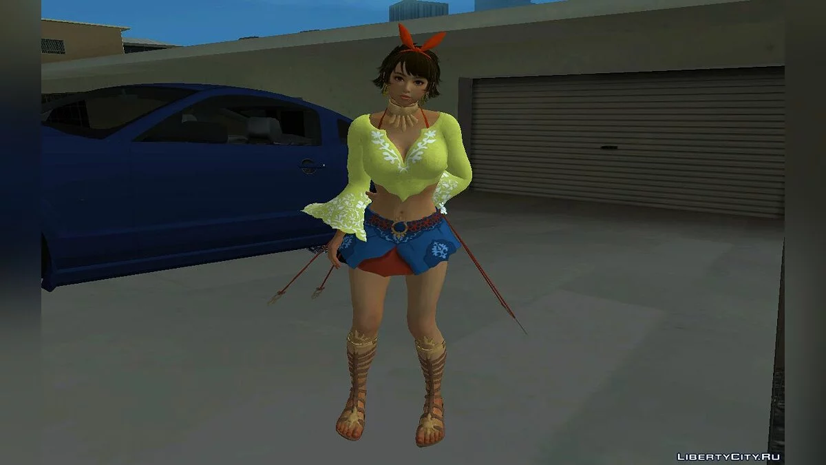 Josie Rizal aus Tekken 7 / GTA San Andreas
