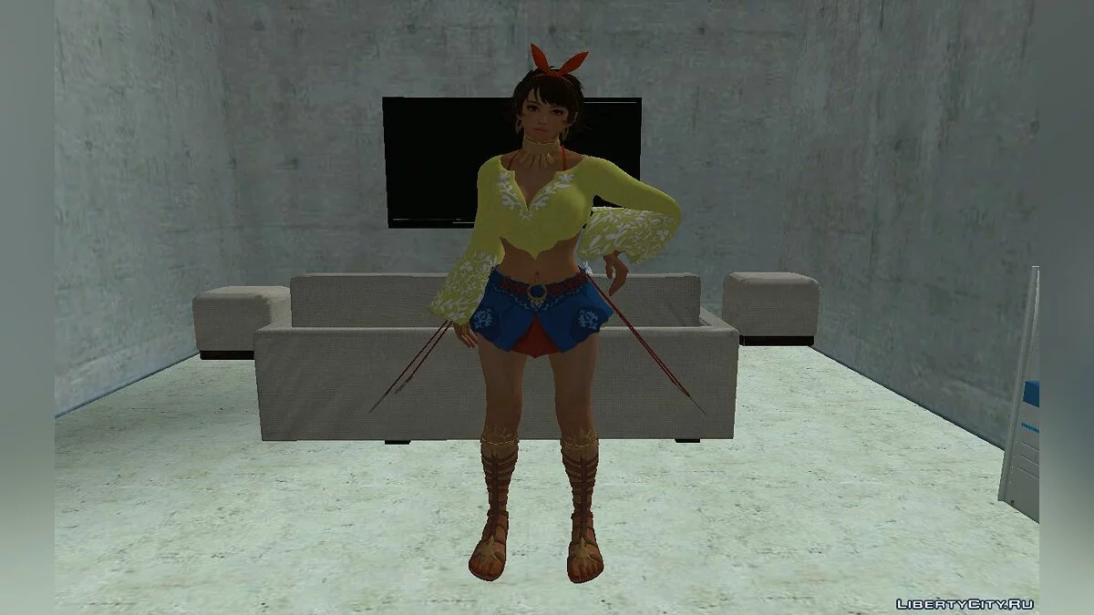 Josie Rizal aus Tekken 7 / GTA San Andreas