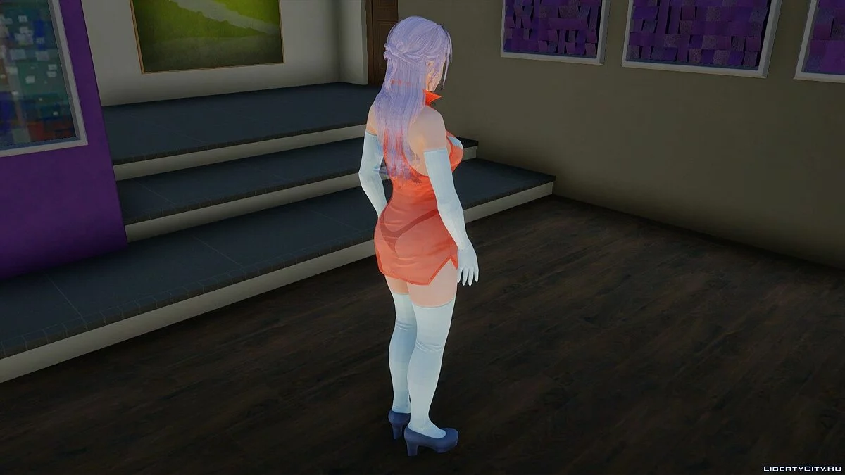 Fiona in Beach Tunic / GTA San Andreas