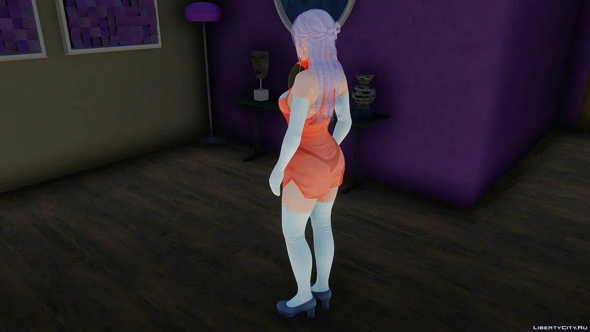 Fiona in Beach Tunic / GTA San Andreas