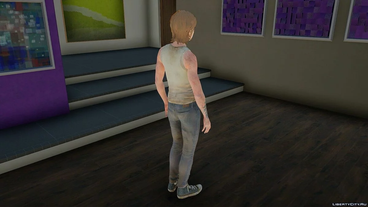 Ellie Williams from The Last of Us 2 / GTA San Andreas