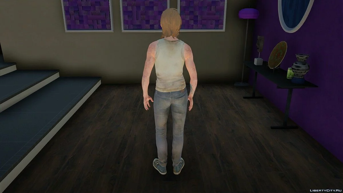 Ellie Williams from The Last of Us 2 / GTA San Andreas