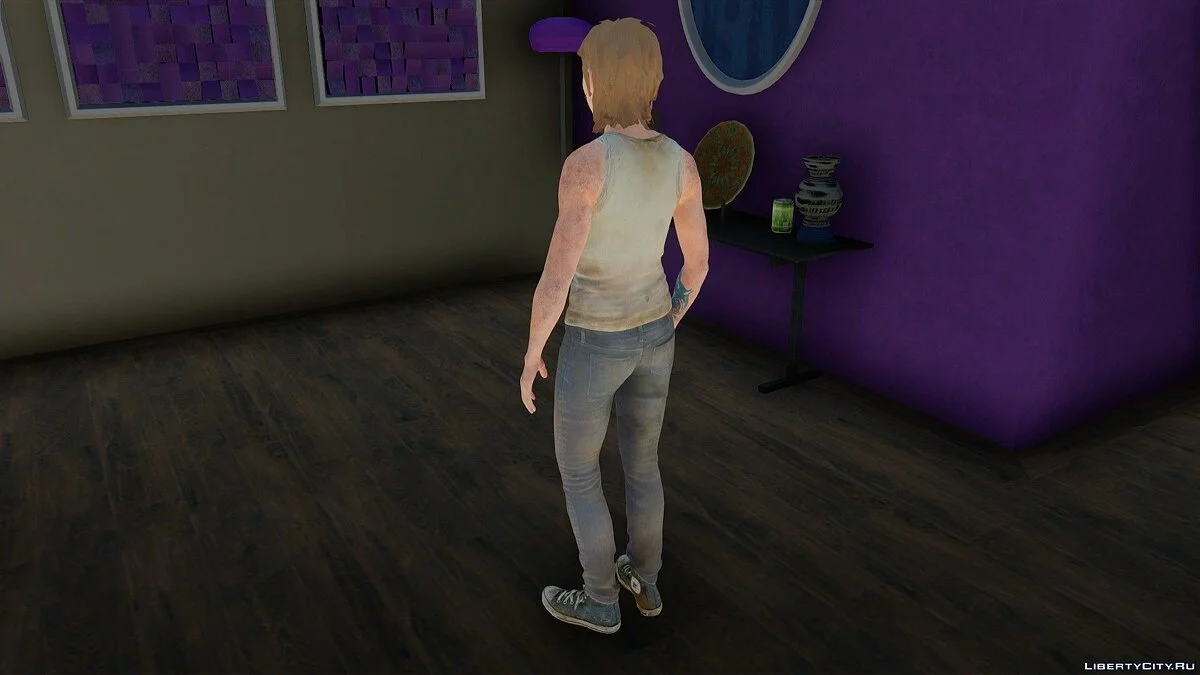 Ellie Williams from The Last of Us 2 / GTA San Andreas