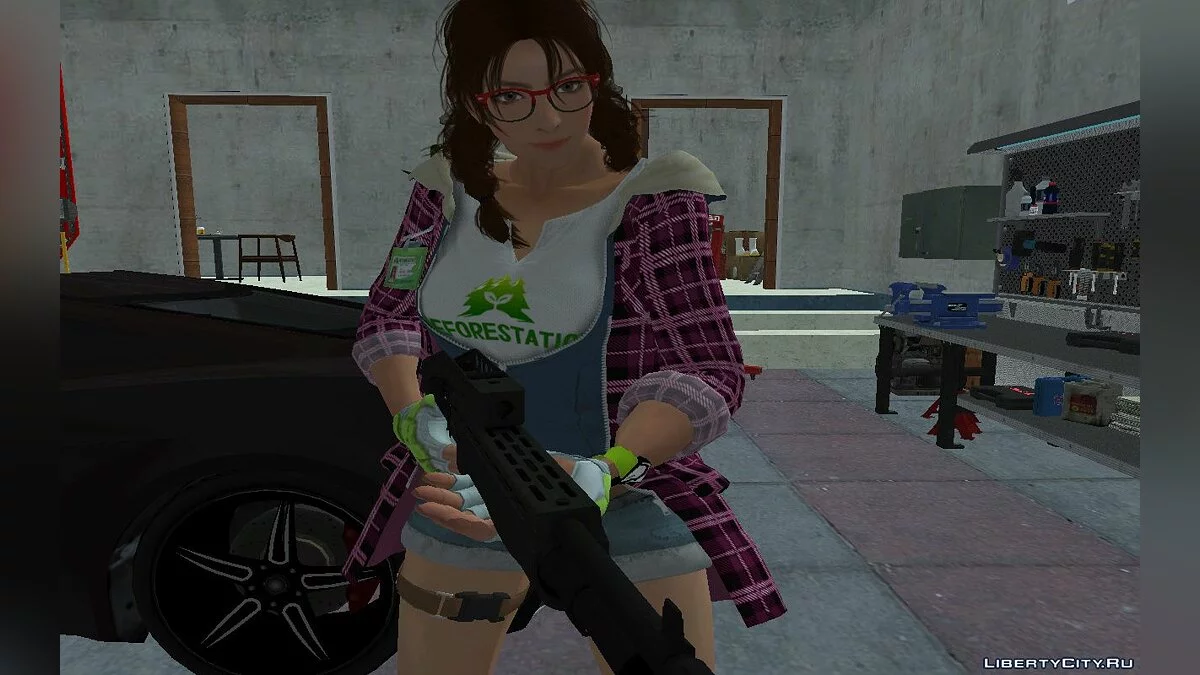 Юлія Чанг у повсякденному вбранні / GTA San Andreas