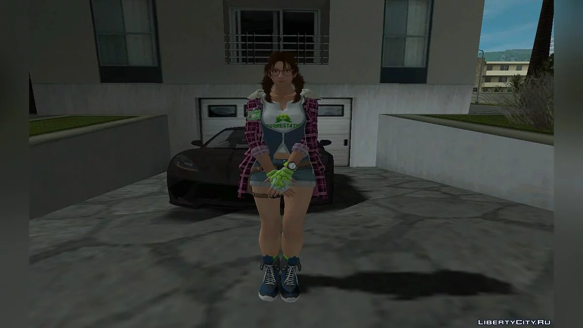 Юлія Чанг у повсякденному вбранні / GTA San Andreas