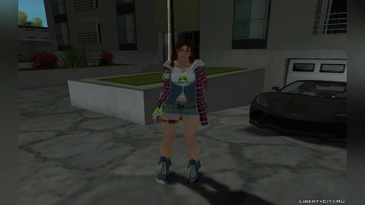 Юлія Чанг у повсякденному вбранні / GTA San Andreas