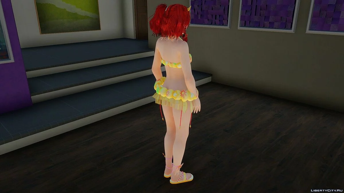 Kanna in a Bikini from Dead or Alive Xtreme: Venus Vacation / GTA San Andreas