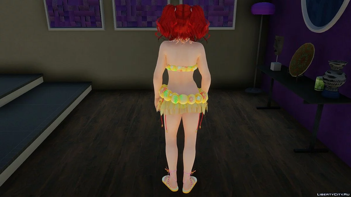 Kanna in a Bikini from Dead or Alive Xtreme: Venus Vacation / GTA San Andreas