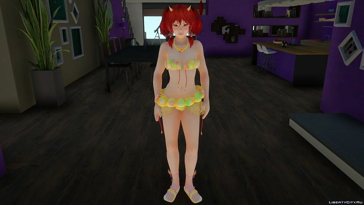 Kanna in a Bikini from Dead or Alive Xtreme: Venus Vacation / GTA San Andreas