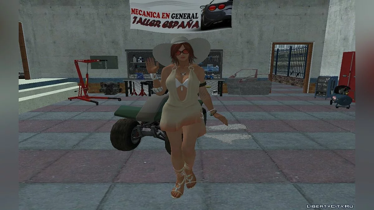Katarina Alves im Sommerkleid / GTA San Andreas