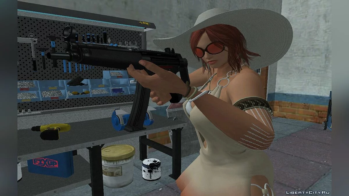 Katarina Alves im Sommerkleid / GTA San Andreas