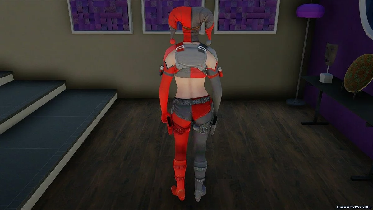 Harley Quinn de l'univers DC / GTA San Andreas