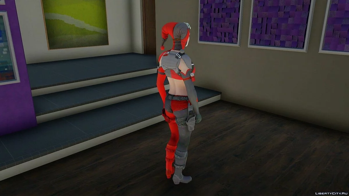 Harley Quinn de l'univers DC / GTA San Andreas