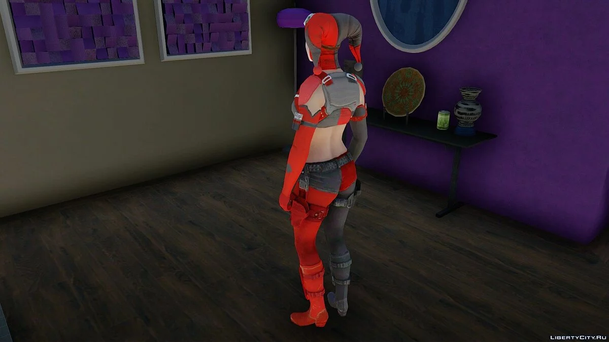 Harley Quinn de l'univers DC / GTA San Andreas