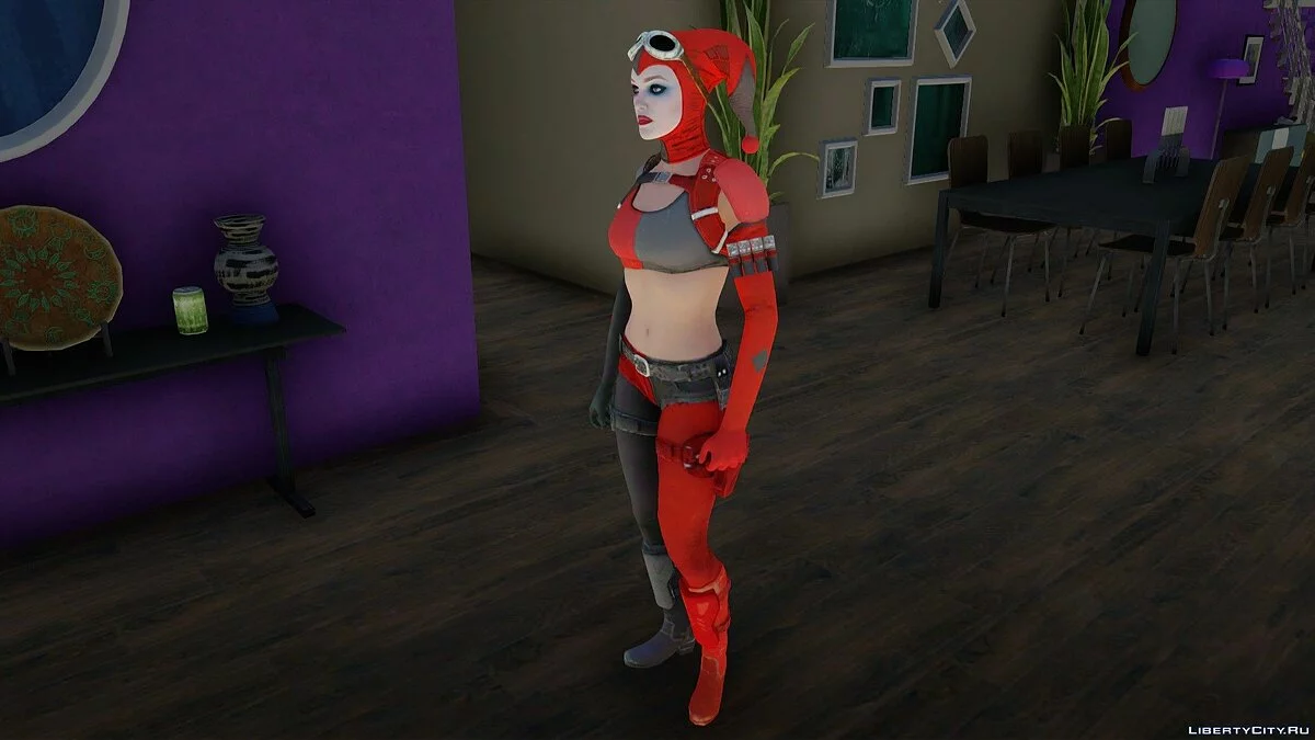 Harley Quinn de l'univers DC / GTA San Andreas
