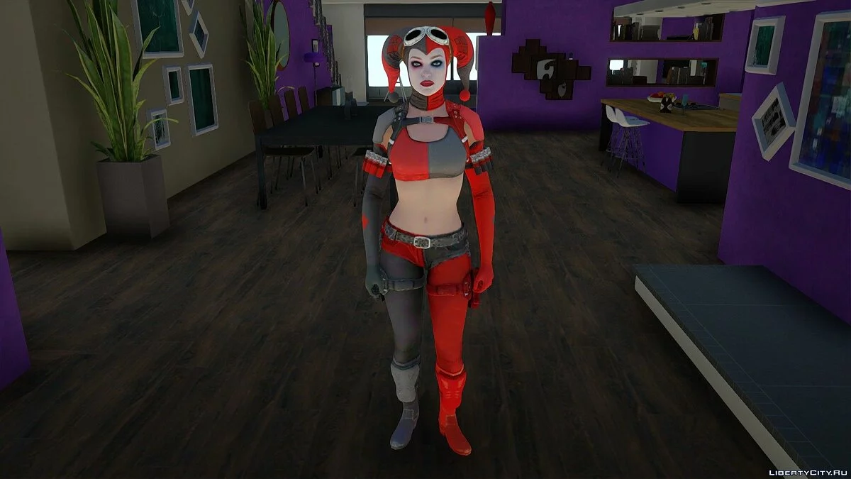 Harley Quinn de l'univers DC / GTA San Andreas