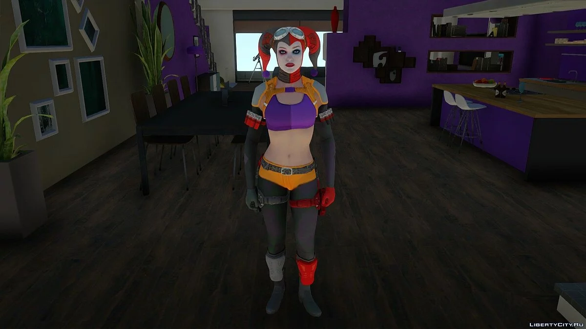 Harley Quinn de l'univers DC / GTA San Andreas