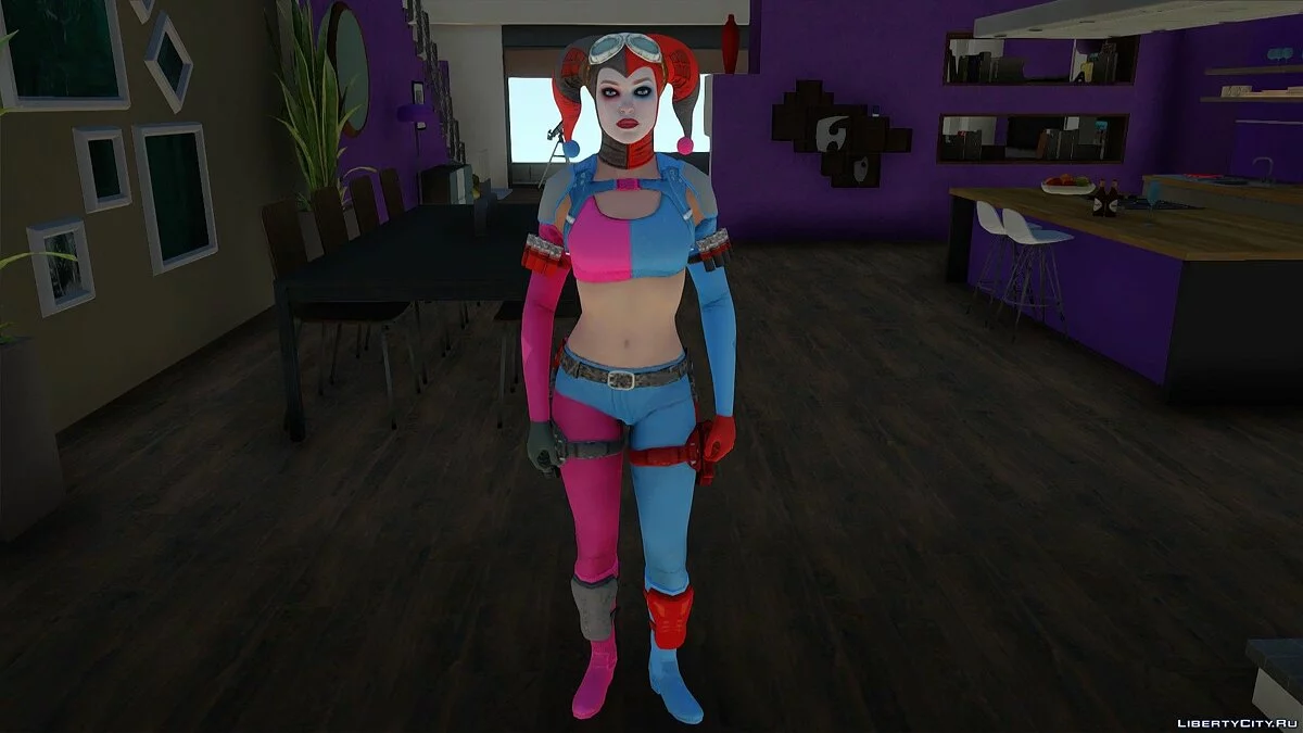 Harley Quinn de l'univers DC / GTA San Andreas
