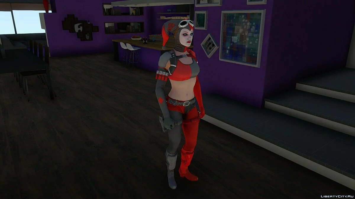 Harley Quinn de l'univers DC / GTA San Andreas
