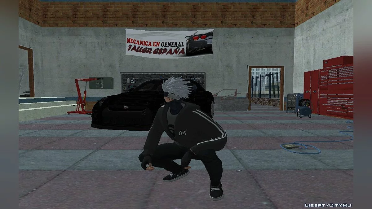 Kakashi Hatake from Jump Force in Casual Wear / GTA San Andreas