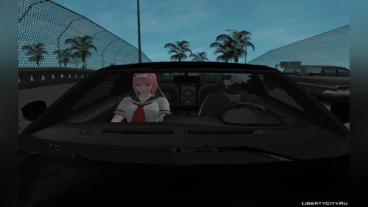 Kakashi Hatake from Jump Force in Casual Wear / GTA San Andreas