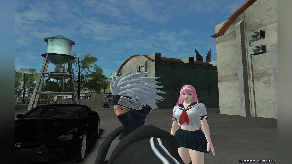 Kakashi Hatake from Jump Force in Casual Wear / GTA San Andreas