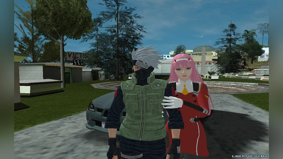 Hatake Kakashi from Jump Force / GTA San Andreas