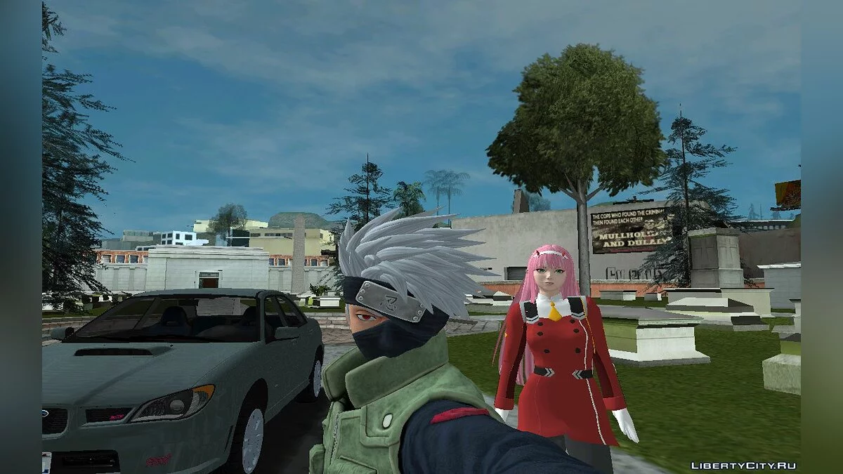 Hatake Kakashi from Jump Force / GTA San Andreas