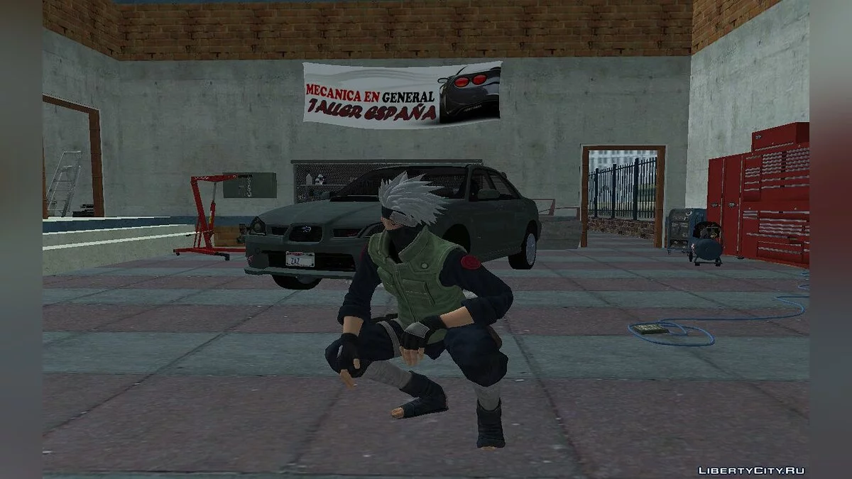 Hatake Kakashi from Jump Force / GTA San Andreas