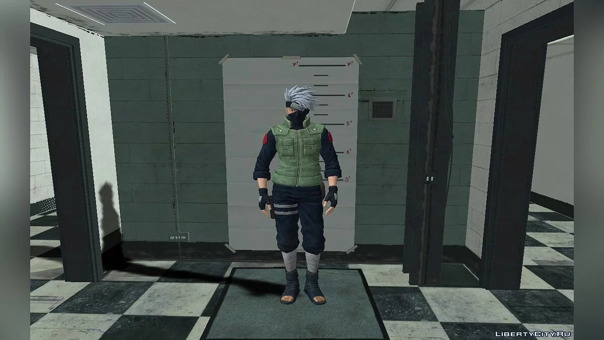Hatake Kakashi from Jump Force / GTA San Andreas