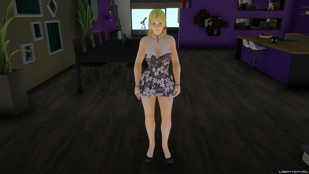 Helena com vestido de Kasumi / GTA San Andreas