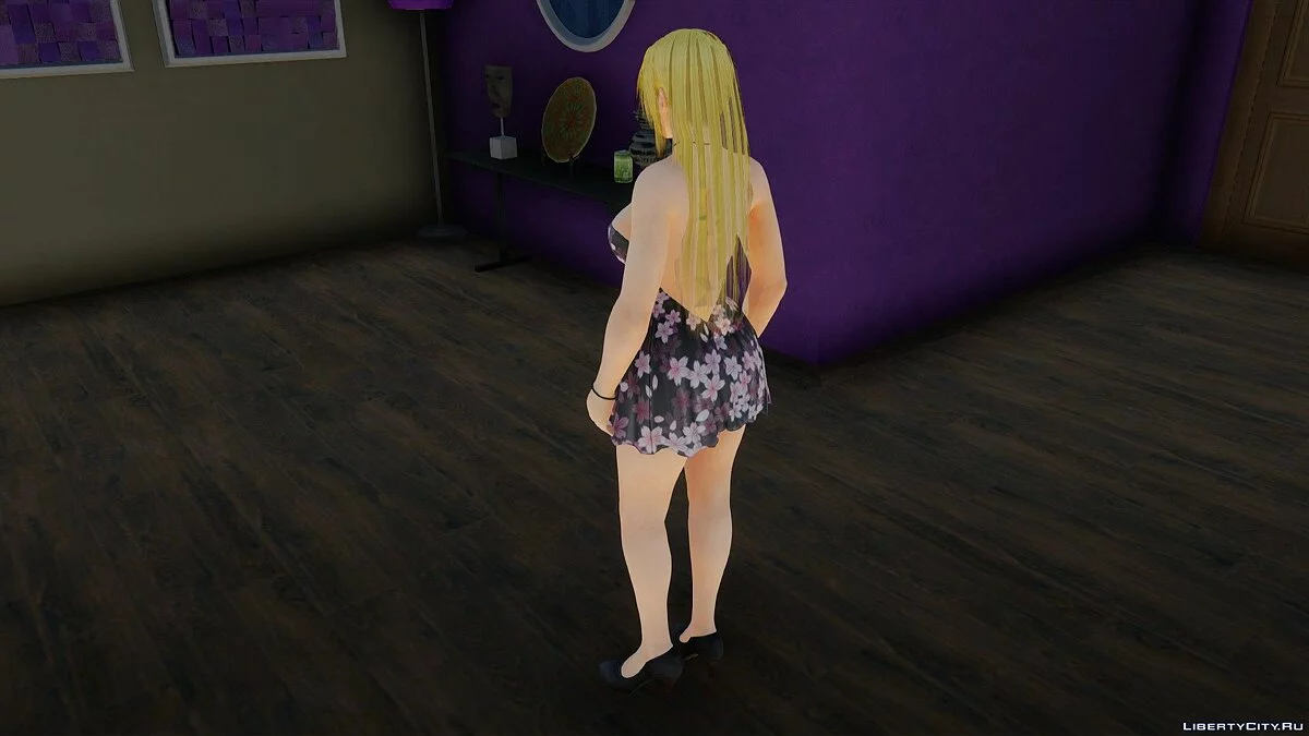 Helena com vestido de Kasumi / GTA San Andreas