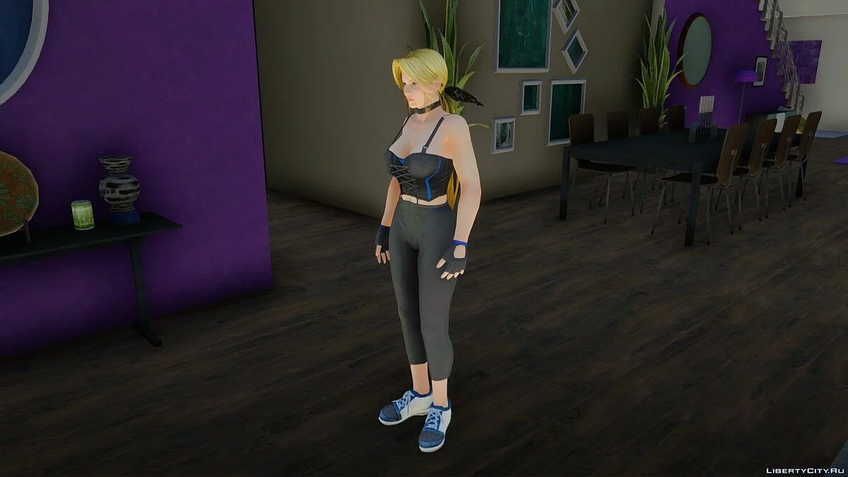 Helena Douglas em Roupas Esportivas / GTA San Andreas