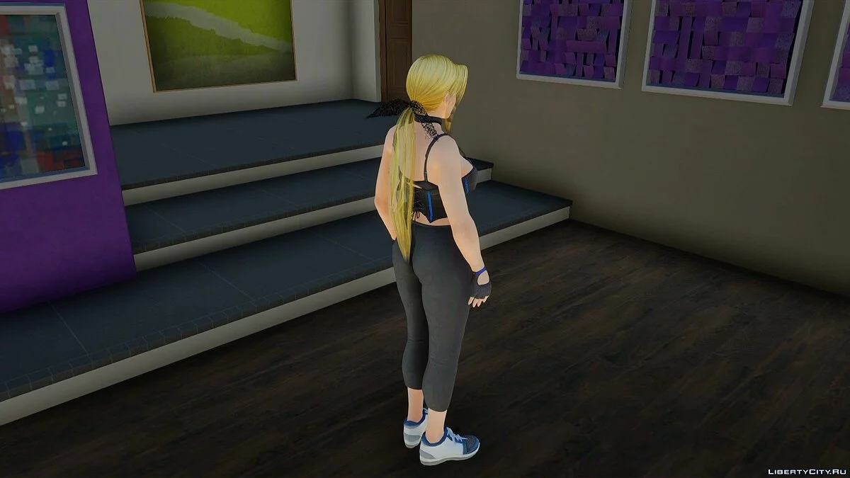 Helena Douglas em Roupas Esportivas / GTA San Andreas