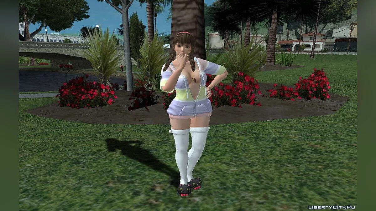 Hitomi (Lockere und flauschige Parka) / GTA San Andreas