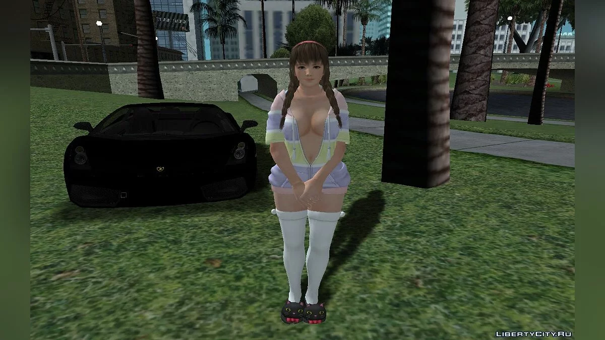 Hitomi (Lockere und flauschige Parka) / GTA San Andreas