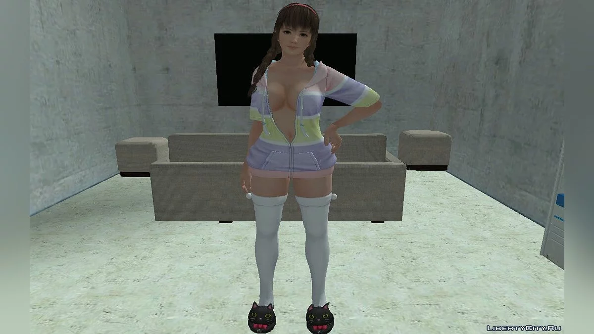 Hitomi (Lockere und flauschige Parka) / GTA San Andreas