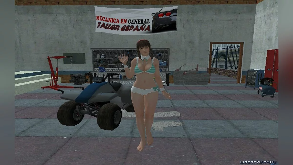 Hitomi dalam bikini / GTA San Andreas